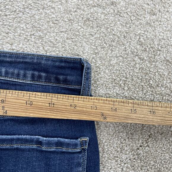 Flying Monkey Women Jeans Size 26 Blue Stretch 26" Inseam Dark Wash 64-10 - Picture 5 of 8